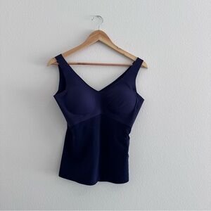 Honeylove LiftWear Tank Top Womes‎ Large Blue Shaping
Comfort Compression